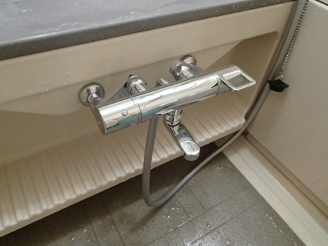 施工後の写真 TOTO 浴室用シャワー水栓GGシリーズ『TMGG40SE』