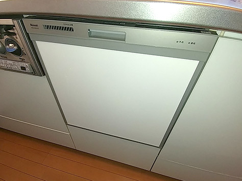 ビルトイン食洗機　リンナイ　RKW-404A-SV