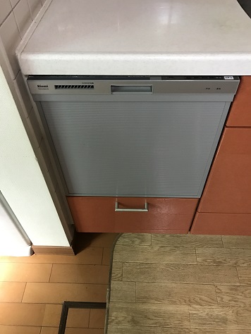 ビルトイン食洗機　リンナイ　RKW-404A-SV