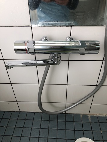 東京都杉並区｜TOTO浴室水栓の施工事例
