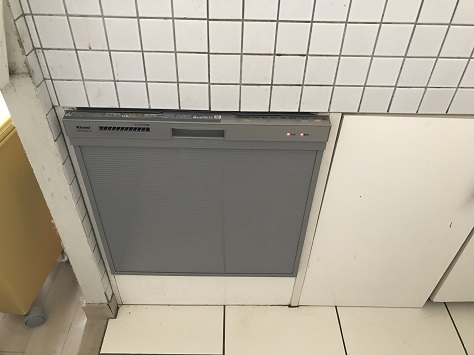 ビルトイン食洗機　リンナイ　RSW-C402C-SV