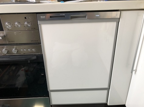 ビルトイン食洗器　交換前　RSW-SD401LPE