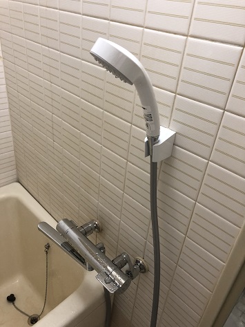 東京都大田区｜TOTO浴室水栓の施工事例