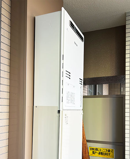 埼玉県さいたま市｜リンナイ給湯暖房熱源機の施工事例