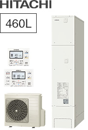 日立(日立)フルオート薄型 エコキュート交換例｜薄型タイプタイプ｜BHP-FS46WH