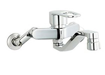 LIXIL(INAX) キッチン用水栓 『クロマーレSシリーズ』｜SF-WM433SY｜壁付きのシャワー吐水商品一覧