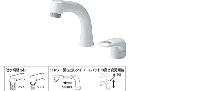 ホワイトの洗面蛇口ならコレ！根強い人気です｜TOTO 洗面水栓 コンビネーション TLS05301J