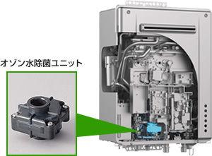 オゾン水の除菌効果でおふろをもっと気持ちよく｜GT-C72シリーズの特徴