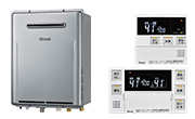 リンナイ(Rinnai)ふろ給湯器＋リモコン工事費込みセット｜RUF-E2406AW(A)＋MBC-240V(A)