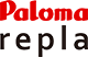 パロマのリプラ(repla)ロゴ