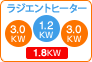 IHクッキングヒーター｜三菱G321Vシリーズ