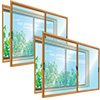 内窓サッシ(小)×2