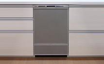 ドアパネル型食洗機の商品イメージ｜食洗機のドアパネルと面材型の違い