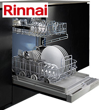 リンナイ(Rinnai)フロントオープン食洗機RSW-F403C-SVの交換や後付けが安い