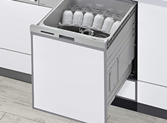 スライドオープン・ディープタイプ食洗機｜RSW-SD401LPA｜リンナイ食洗機