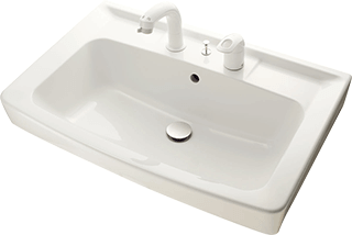 陶器製の大型洗面器｜LIXIL（INAX）オフト洗面器の特徴