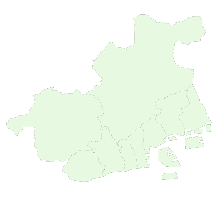 兵庫県神戸市のビルトインガスコンロ交換対応エリア