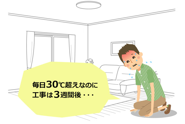 エアコンの取り付けにかかる所要時間とは?｜交換できるくん