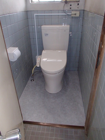 和式トイレを洋式トイレにリフォーム No.44435