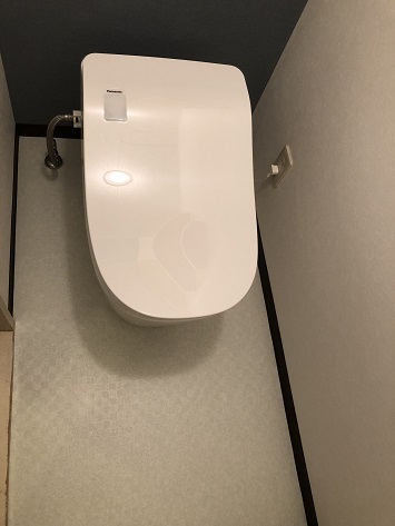 北海道札幌市 パナソニックトイレの施工事例 交換できるくん