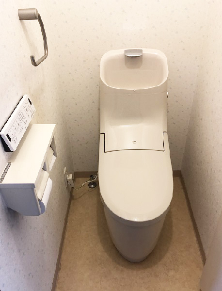 神奈川県横浜市｜LIXILトイレの施工事例 | 交換できるくん