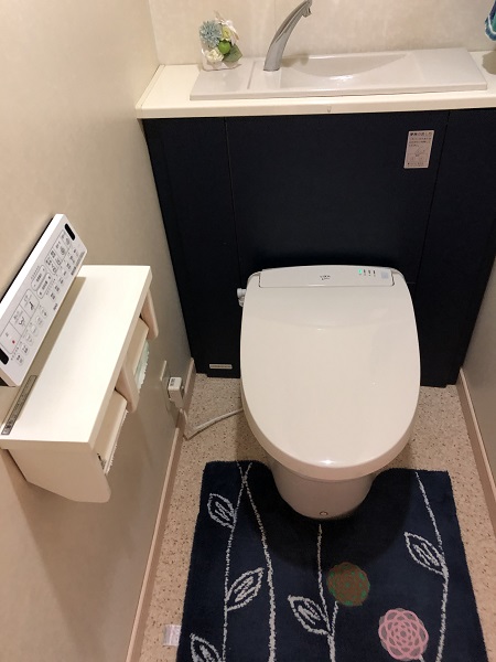 大阪府大阪市｜LIXILシャワートイレの施工事例 | 交換できるくん