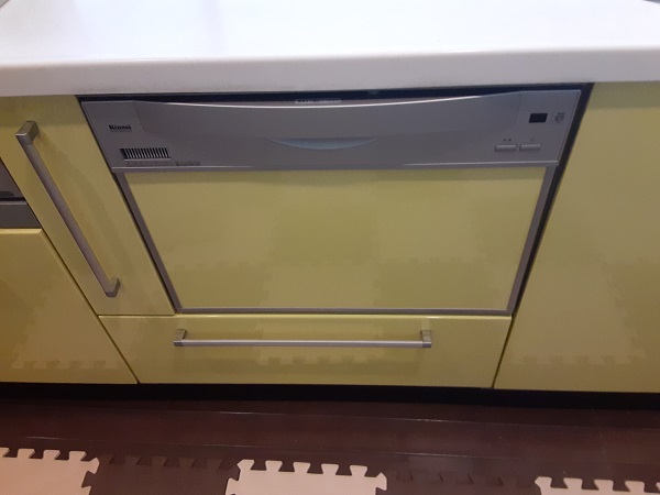 マーケティング RSW-405AAシリーズ 食器洗い乾燥機 ミドルタイプ 浅型 リンナイ RSW-405AA-B ドアパネルタイプ ブラック 