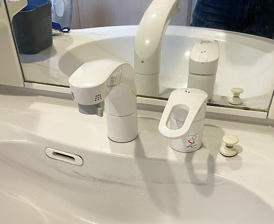 ピックアップ特集 LIXIL SF-800SYU 洗面水栓 INAX ツーホール