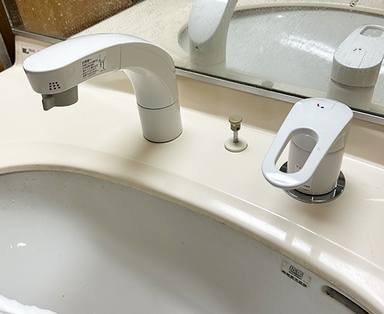 工事費込み】LIXIL(INAX) 洗面所水栓 洗面台蛇口｜SF-800SYU
