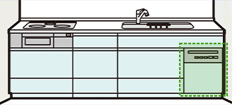 タカラスタンダードのビルトイン食洗機交換・後付けが工事費込みで安い