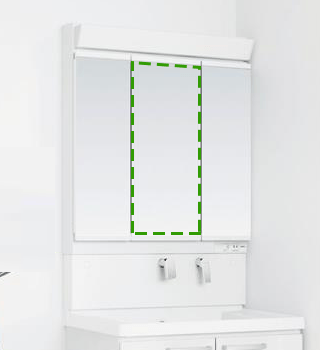 工事費込み】TOTO サクア 洗面台+化粧鏡セット｜間口750mm