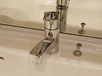 工事費込み】KVK 洗面用ワンホール水栓 KM8001Tシリーズ(eレバー水栓)