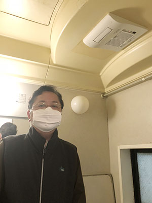 工事費込み】天井埋込み型浴室換気暖房乾燥機 100V 1室換気