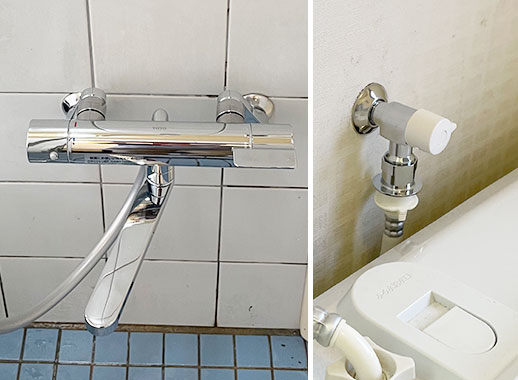 工事費込み】TOTO 浴室用シャワー水栓(壁付タイプ) GGシリーズ｜TBV03403J