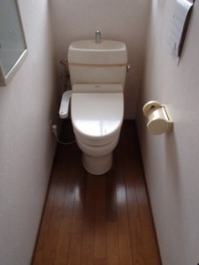 千葉県千葉市/A.K様 トイレリフォーム施工事例（交換前のトイレです）