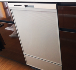 食洗機/リンナイ ビルトイン食洗機 スライドオープン型・ディープタイプ[ハイグレード][おかってカゴ]/RSW-SD401LPE