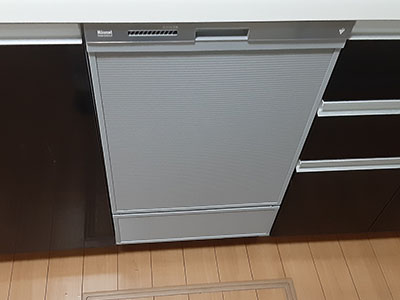 ビルトイン食洗機　リンナイ　スライドオープン型・ディープタイプ　RSW-SD401LP