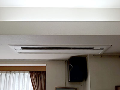 東京都新宿区｜天井埋め込み型エアコン交換のお客様