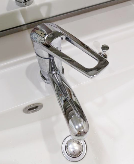 KVK 洗面用ワンホール水栓 シングルレバー混合水栓