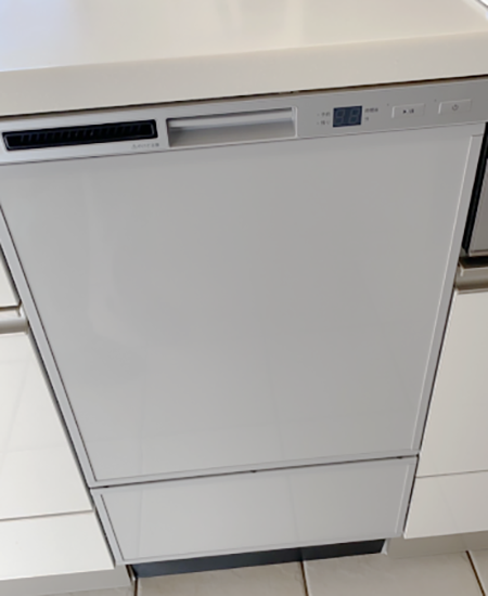 食洗機/リンナイ ビルトイン食洗機 フロントオープンタイプ(シルバーフェイス) /RSW-F402CA-SV