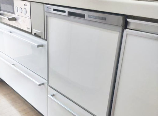 食洗機/パナソニック ビルトイン食洗機『M9シリーズ・ミドルタイプ』[幅:45cm][スライドオープン型][ドアパネル型]/NP-45MS9S
