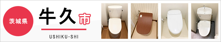 茨城県牛久市でトイレ交換・トイレリフォームするなら交換できるくん