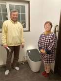 交換できるくんでトイレ交換をしたK様邸｜お客様の声紹介